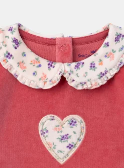 Sergent Major Pyjama-Pyjama Velours Coeur
