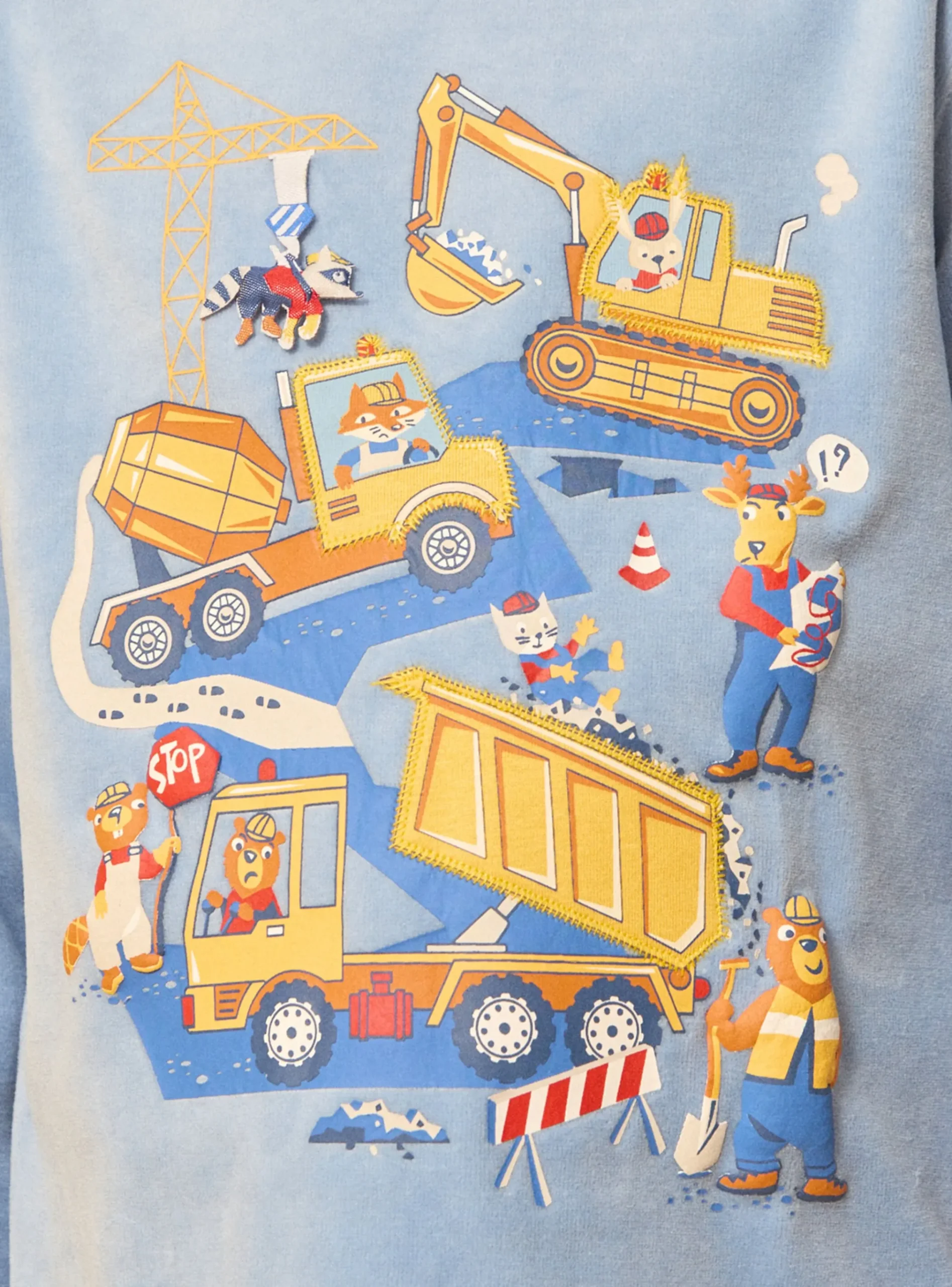 Sergent Major Pyjama-Pyjama velours Construction