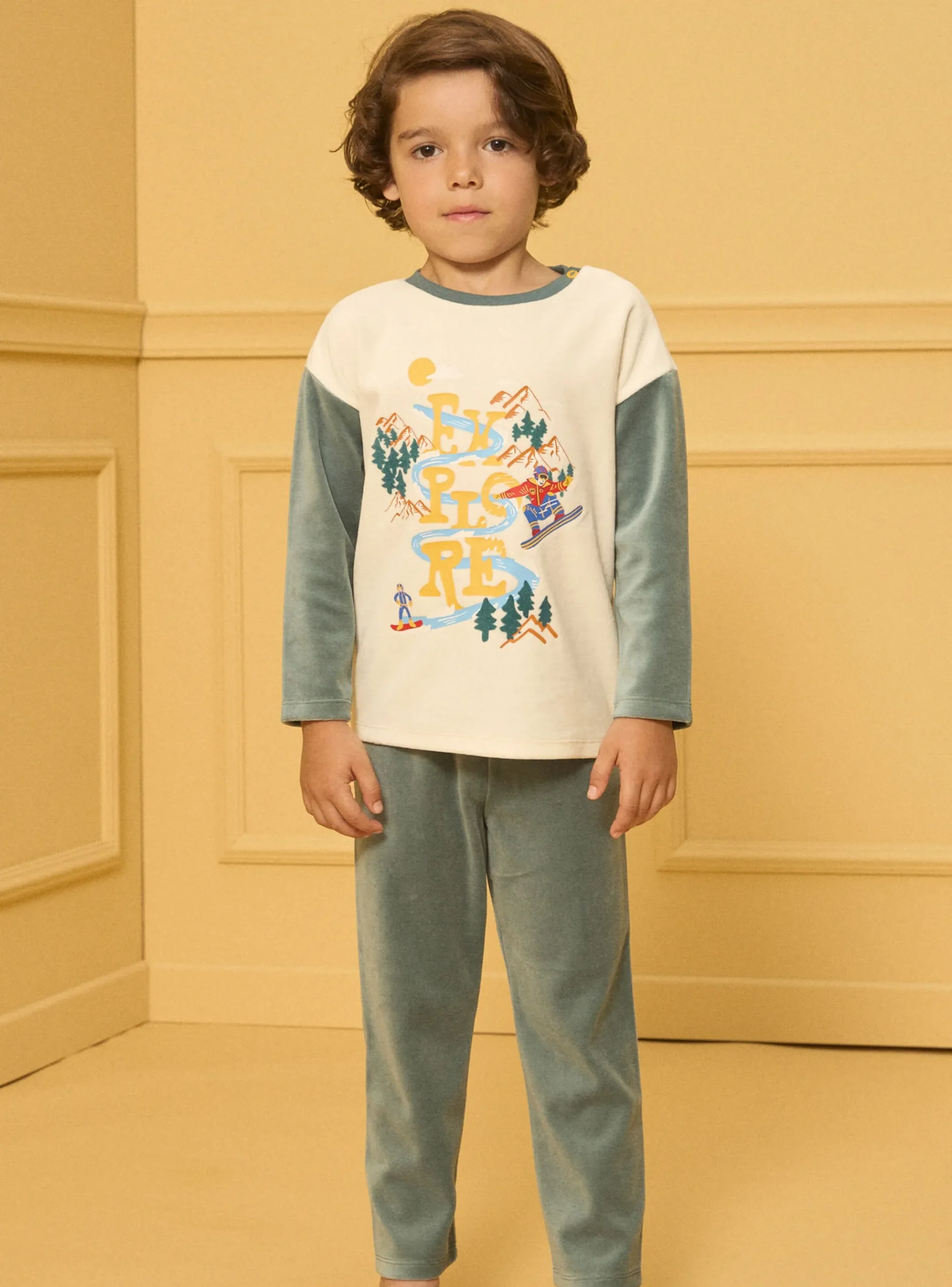 Sergent Major Pyjama-Pyjama velours Explore