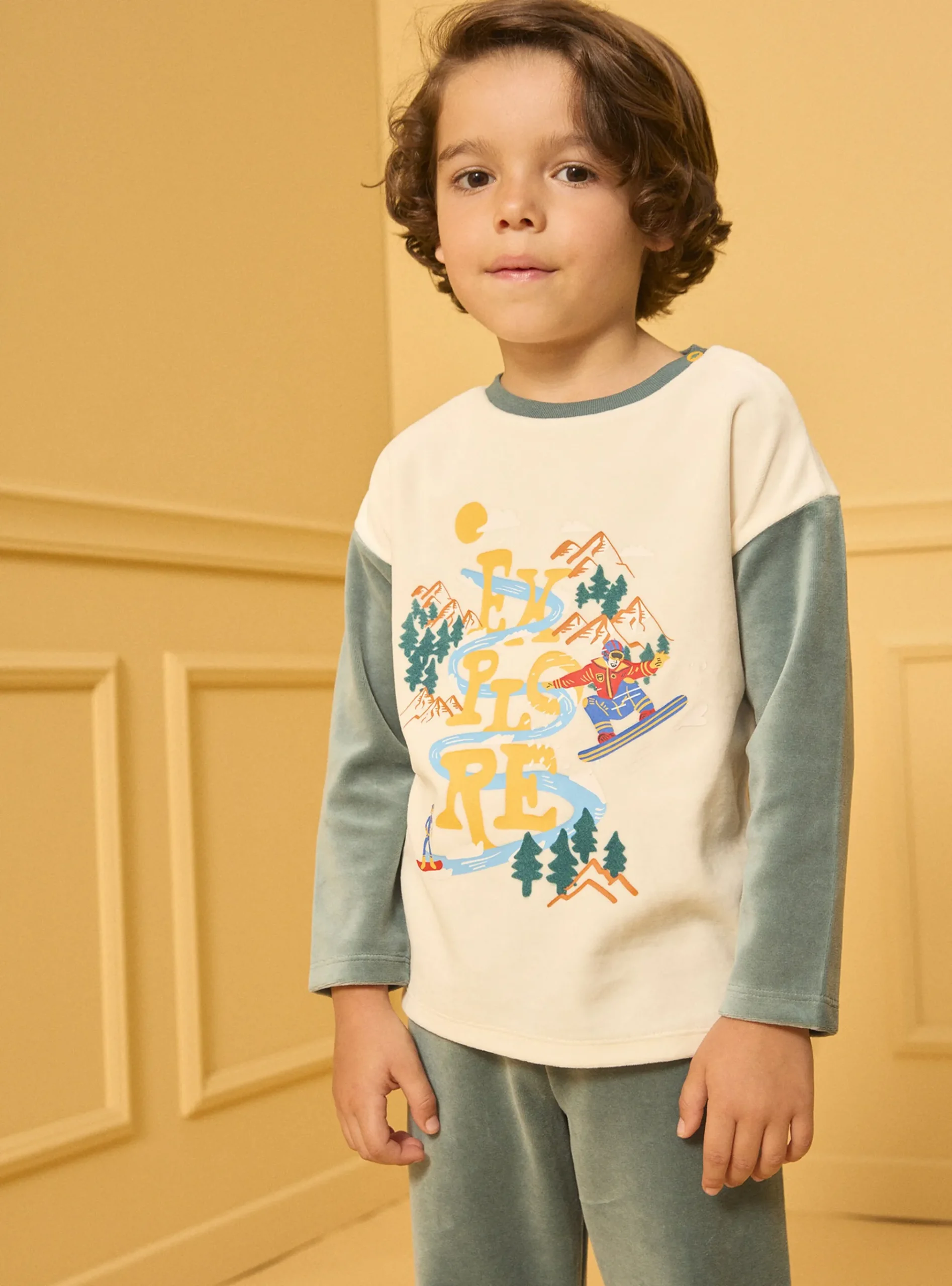 Sergent Major Pyjama-Pyjama velours Explore