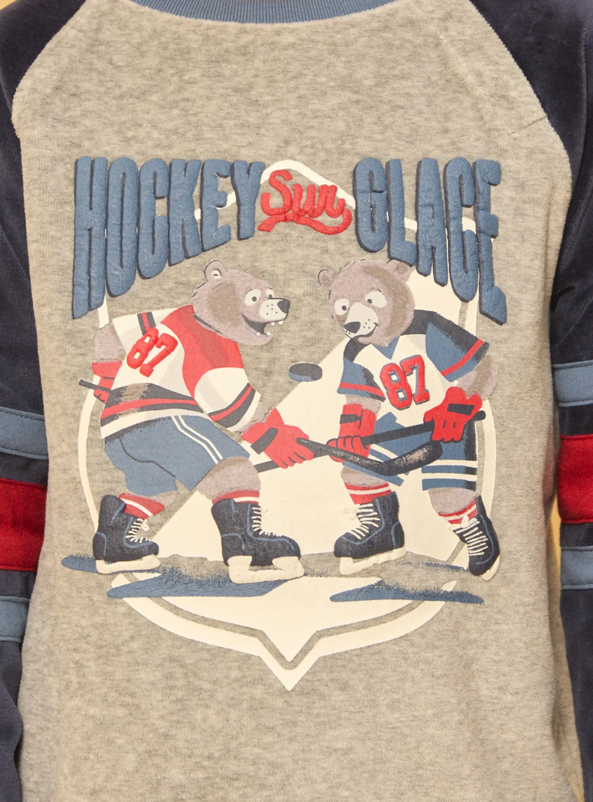 Sergent Major Pyjama-Pyjama velours Hockey