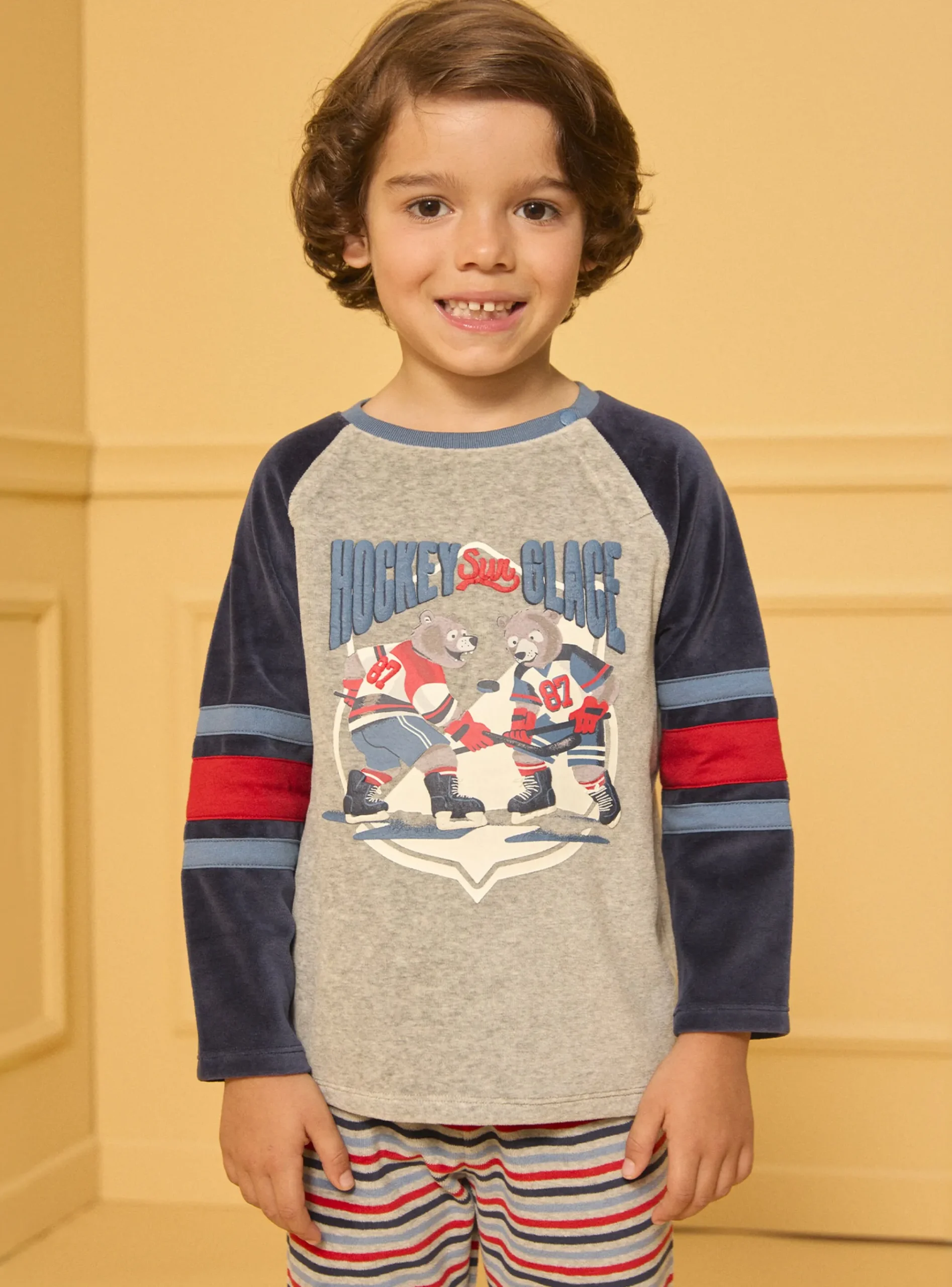 Sergent Major Pyjama-Pyjama velours Hockey