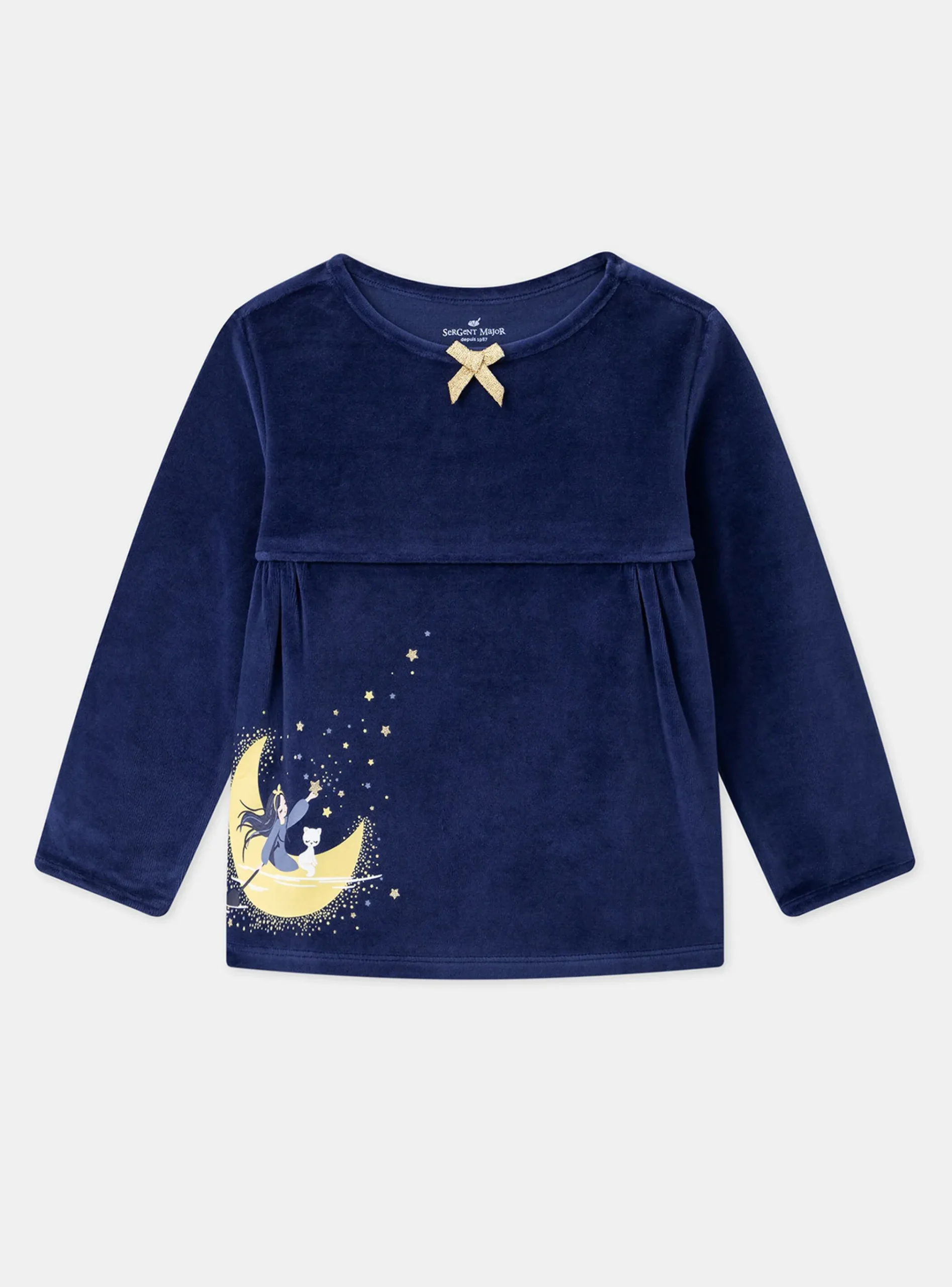 Sergent Major Pyjama-Pyjama Velours Lune