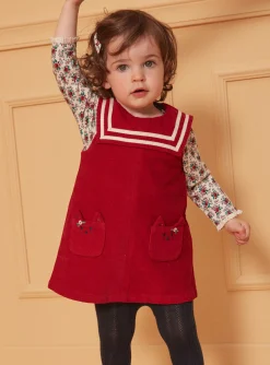 Sergent Major Robe-Robe à col marin