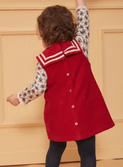 Sergent Major Robe-Robe &agrave; col marin