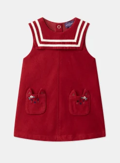 Sergent Major Robe-Robe à col marin