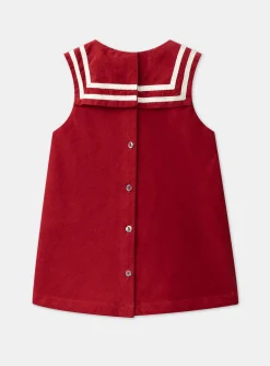 Sergent Major Robe-Robe à col marin