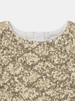 Sergent Major Robe & Combinaison-Robe à sequins dorés