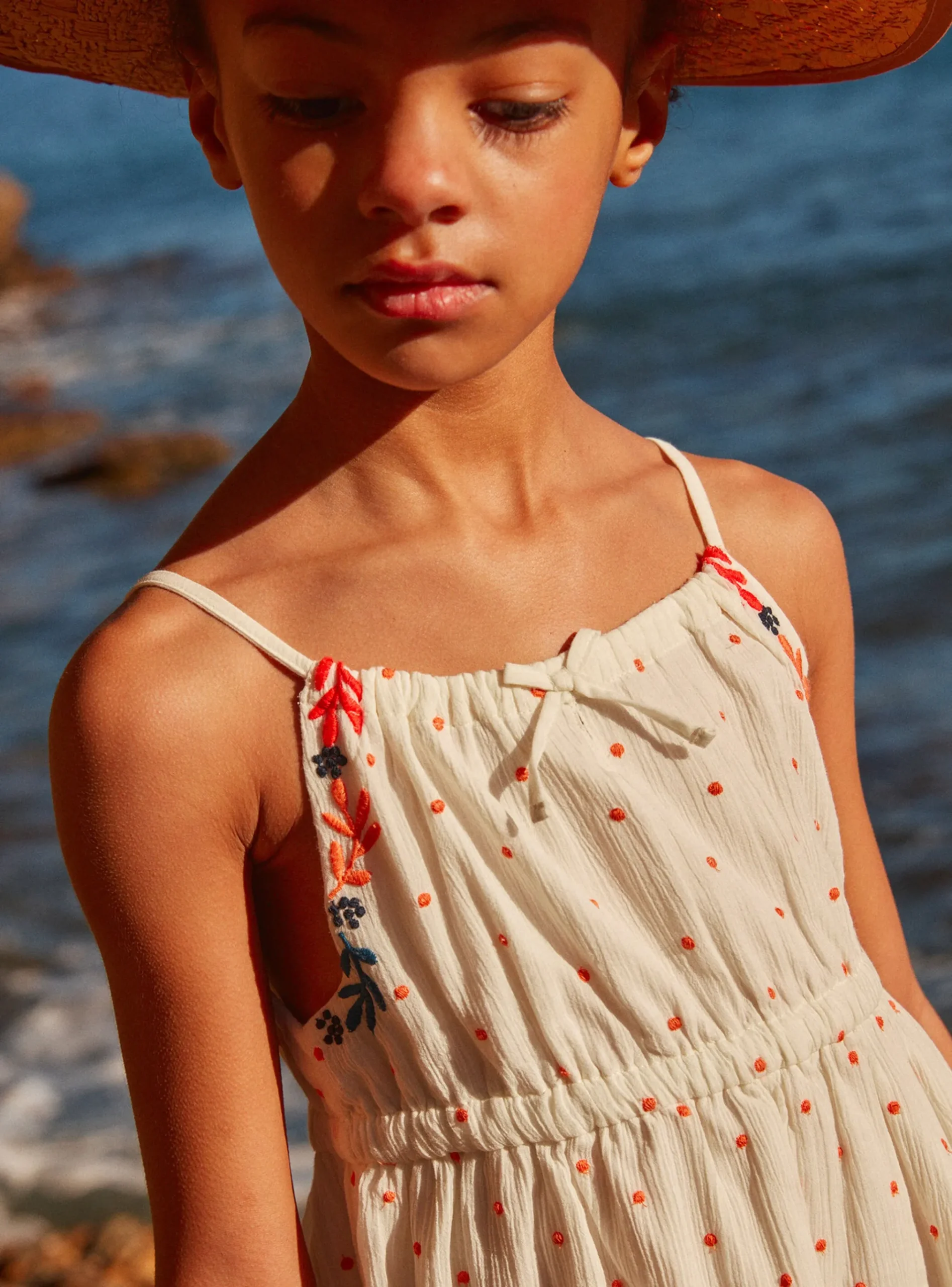 Sergent Major Robe & Combinaison-Robe Bain de Soleil Ecrue