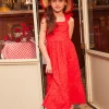 Sergent Major Robe & Combinaison-Robe Bain de Soleil Rouge