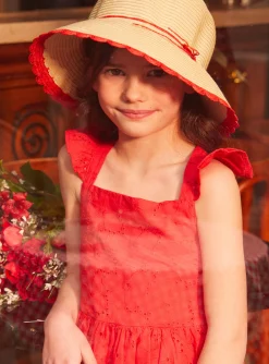Sergent Major Robe & Combinaison-Robe Bain de Soleil Rouge