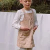 Sergent Major Robe & Combinaison-Robe beige &agrave; imprim&eacute; fleuri paillet&eacute;