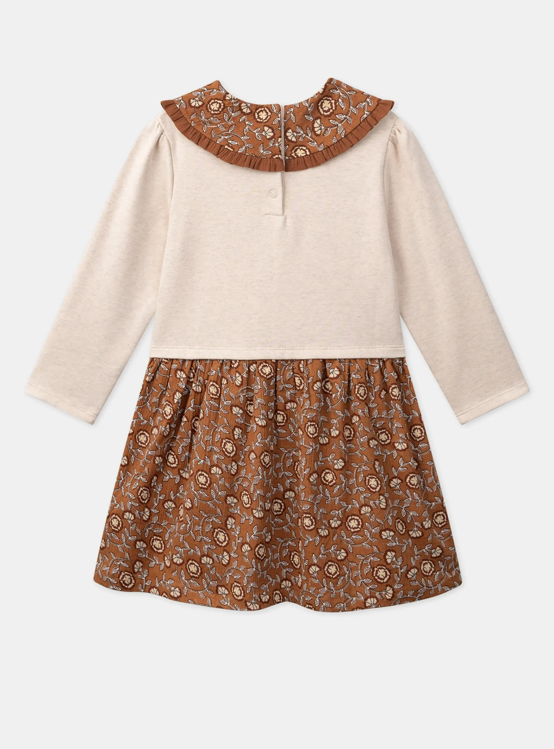 Sergent Major Robe & Combinaison-Robe bi-matière à motifs