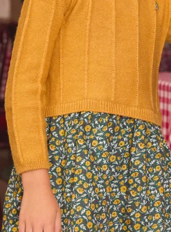 Sergent Major Robe & Combinaison-Robe bi-matière fleurie