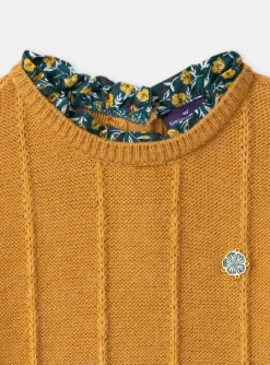 Sergent Major Robe & Combinaison-Robe bi-matière fleurie