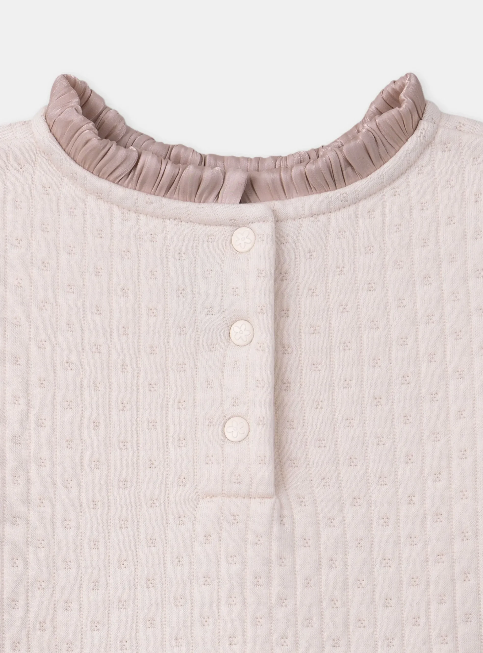 Sergent Major Robe & Combinaison-Robe bi-matière rose
