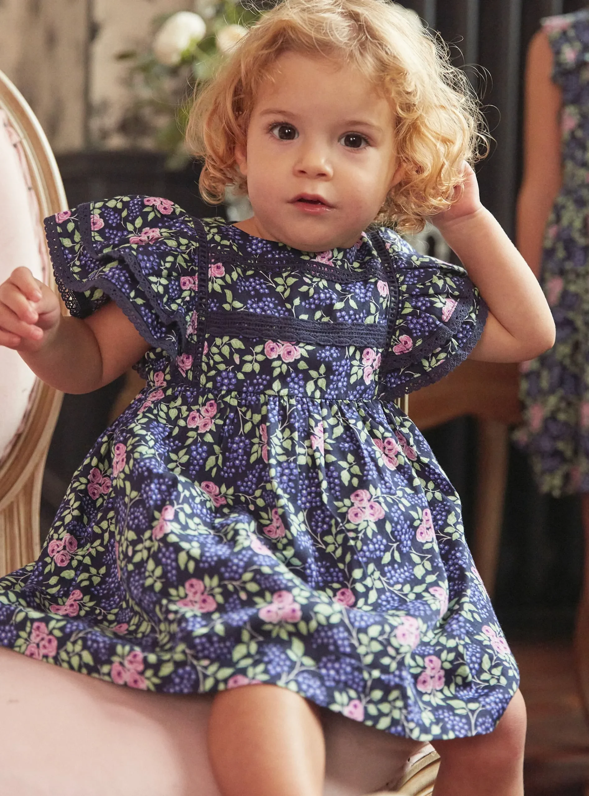 Sergent Major Robe-Robe Bleu marine