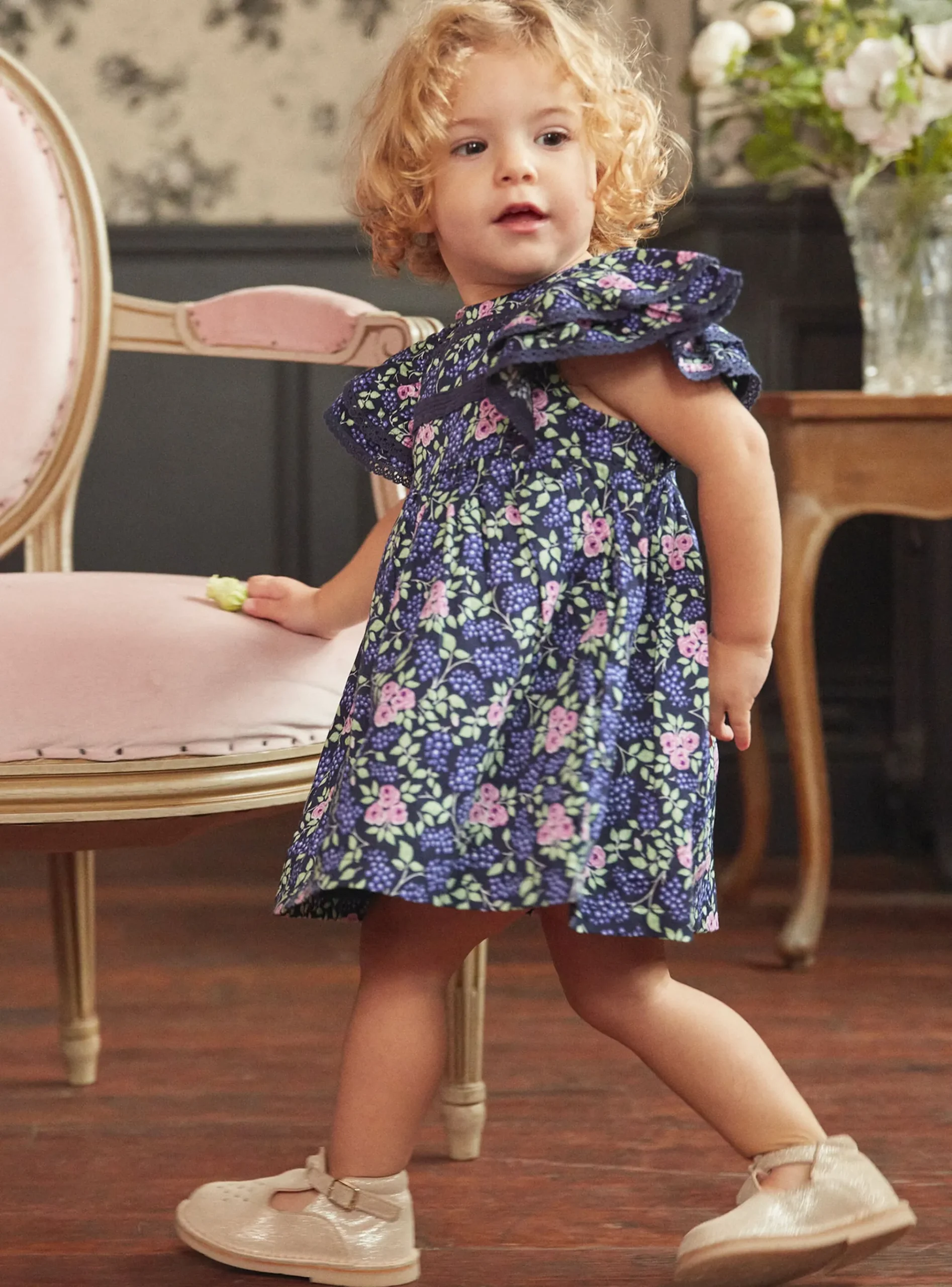 Sergent Major Robe-Robe Bleu marine