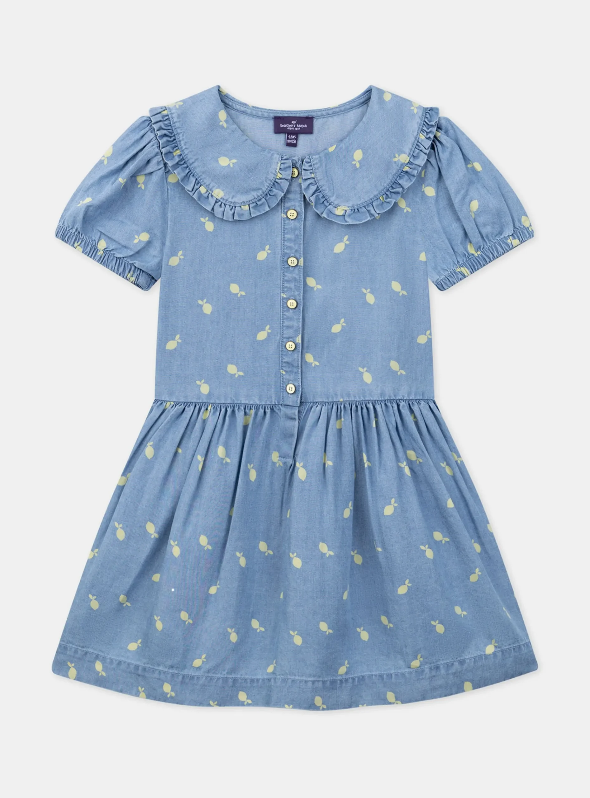 Sergent Major Robe & Combinaison-Robe chemise bleue