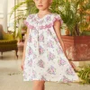 Sergent Major Robe & Combinaison-Robe &eacute;crue avec roses