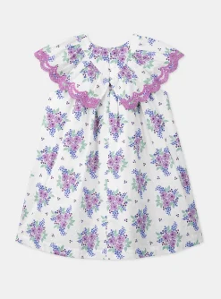 Sergent Major Robe & Combinaison-Robe écrue avec roses