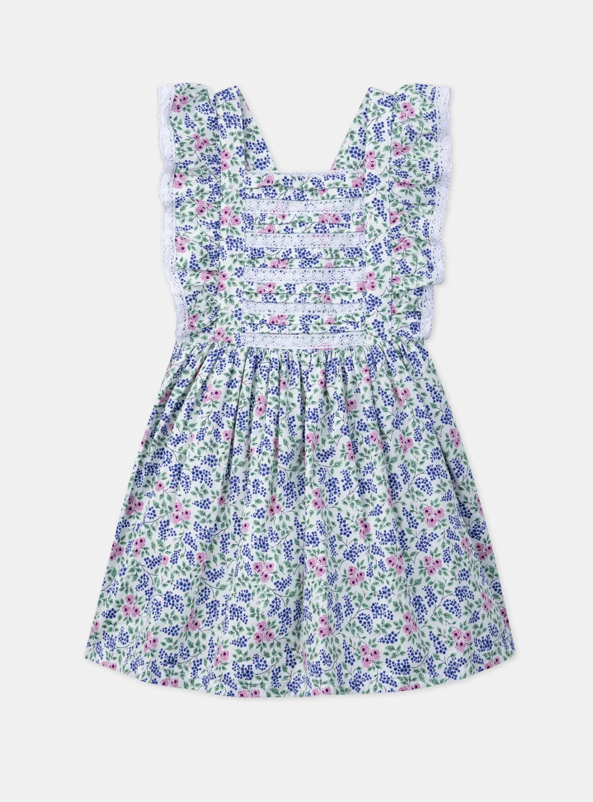 Sergent Major Robe & Combinaison-Robe écrue fleurie