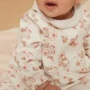 Sergent Major Tenues & Ensembles-Robe &eacute;crue, legging rose p&acirc;le et chaussettes