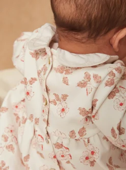 Sergent Major Tenues & Ensembles-Robe &eacute;crue, legging rose p&acirc;le et chaussettes