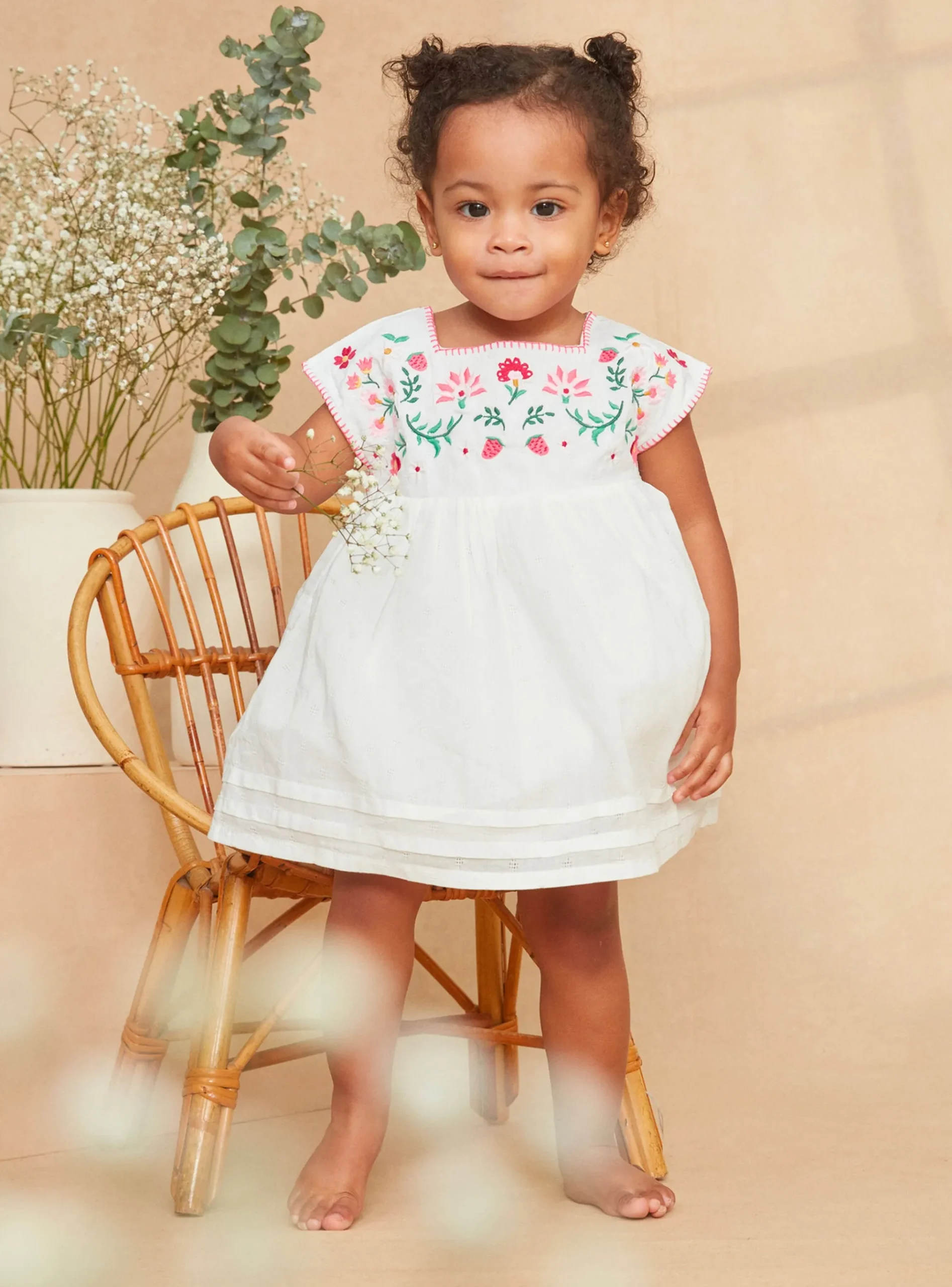 Sergent Major Robe-Robe Ecrue