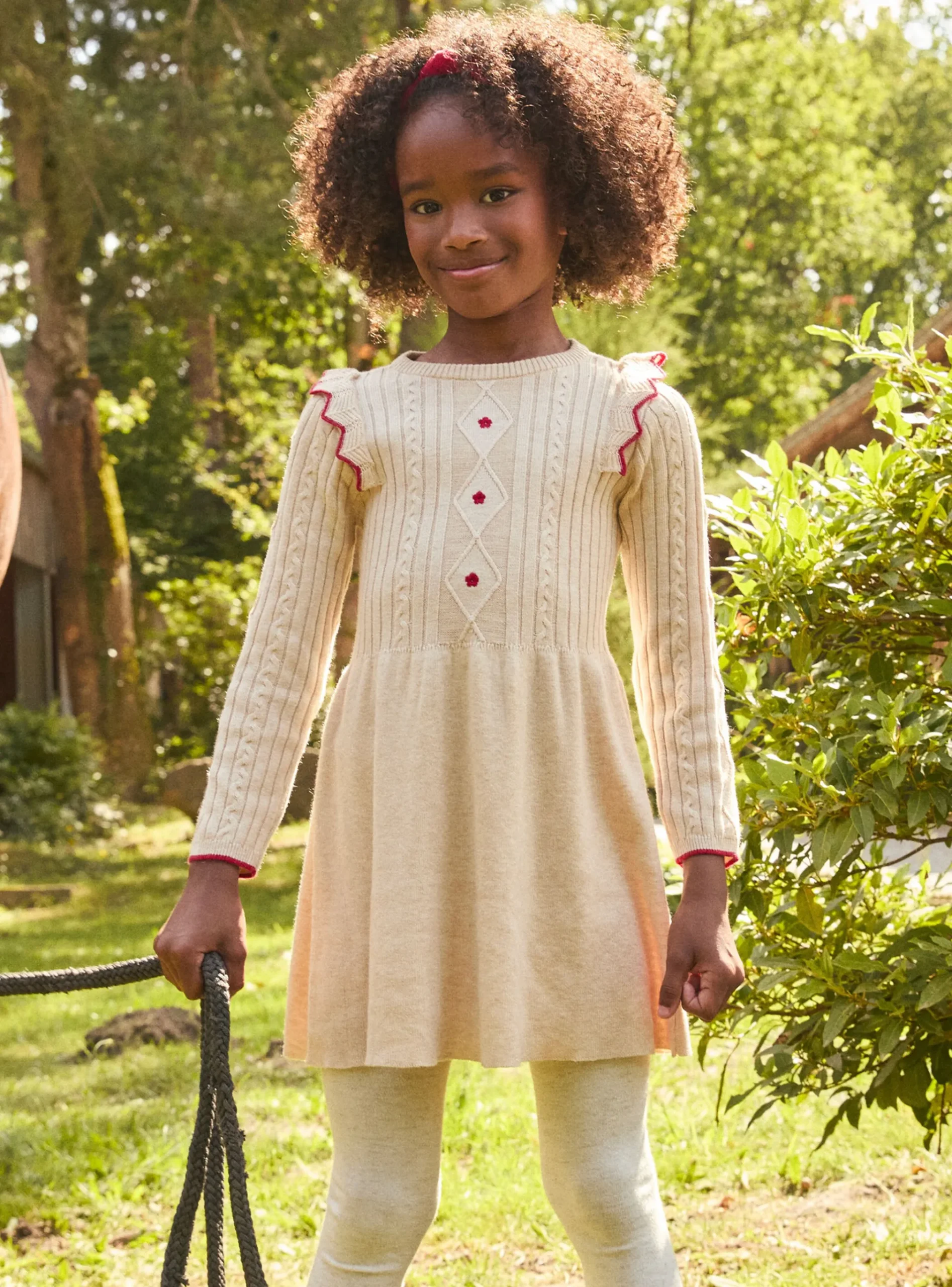 Sergent Major Robe & Combinaison-Robe en maille brodée