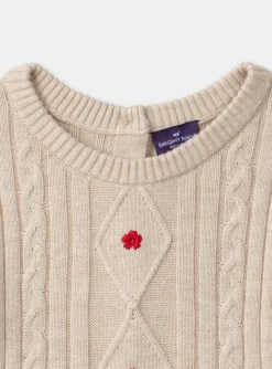 Sergent Major Robe & Combinaison-Robe en maille brodée