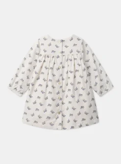Sergent Major Robe-Robe en velours côtelé imprimé