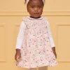 Sergent Major Robe-Robe fleuri &agrave; smocks