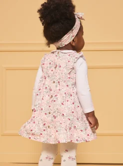 Sergent Major Robe-Robe fleuri &agrave; smocks