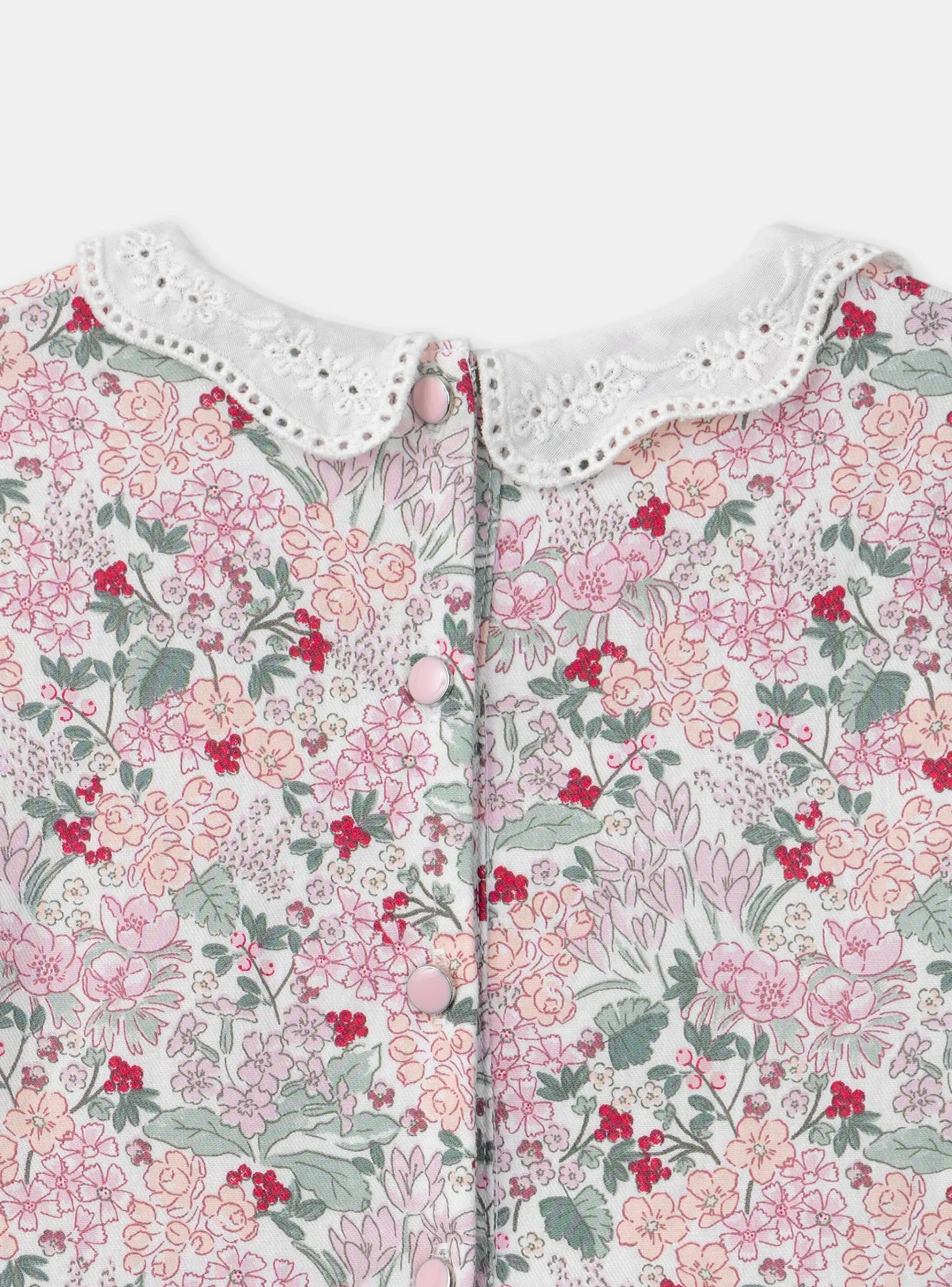 Sergent Major Robe & Combinaison-Robe fleurie col claudine