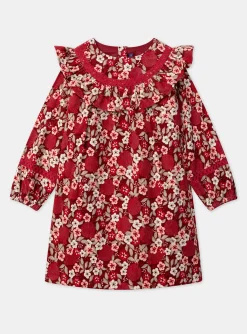 Sergent Major Robe & Combinaison-Robe fleurie en velours côtelé