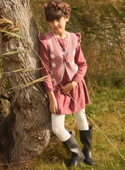 Sergent Major Robe & Combinaison-Robe gaze de coton brodée
