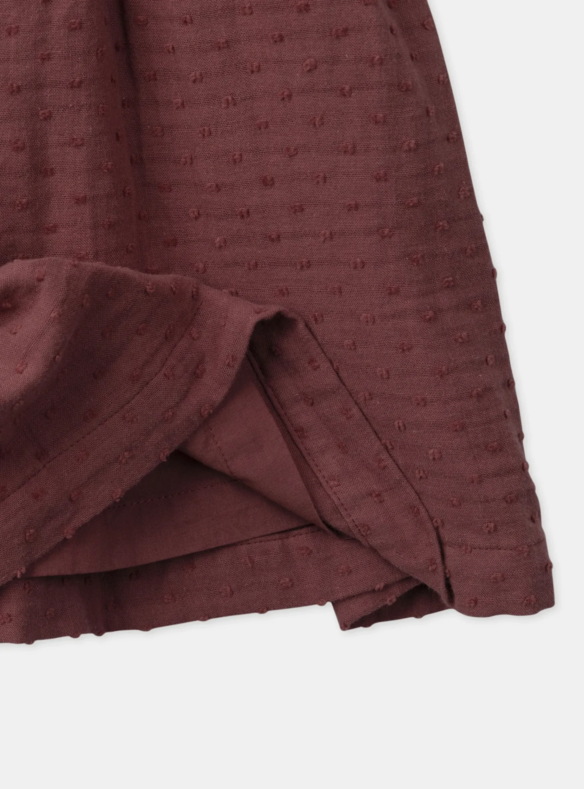 Sergent Major Robe & Combinaison-Robe gaze de coton brodée