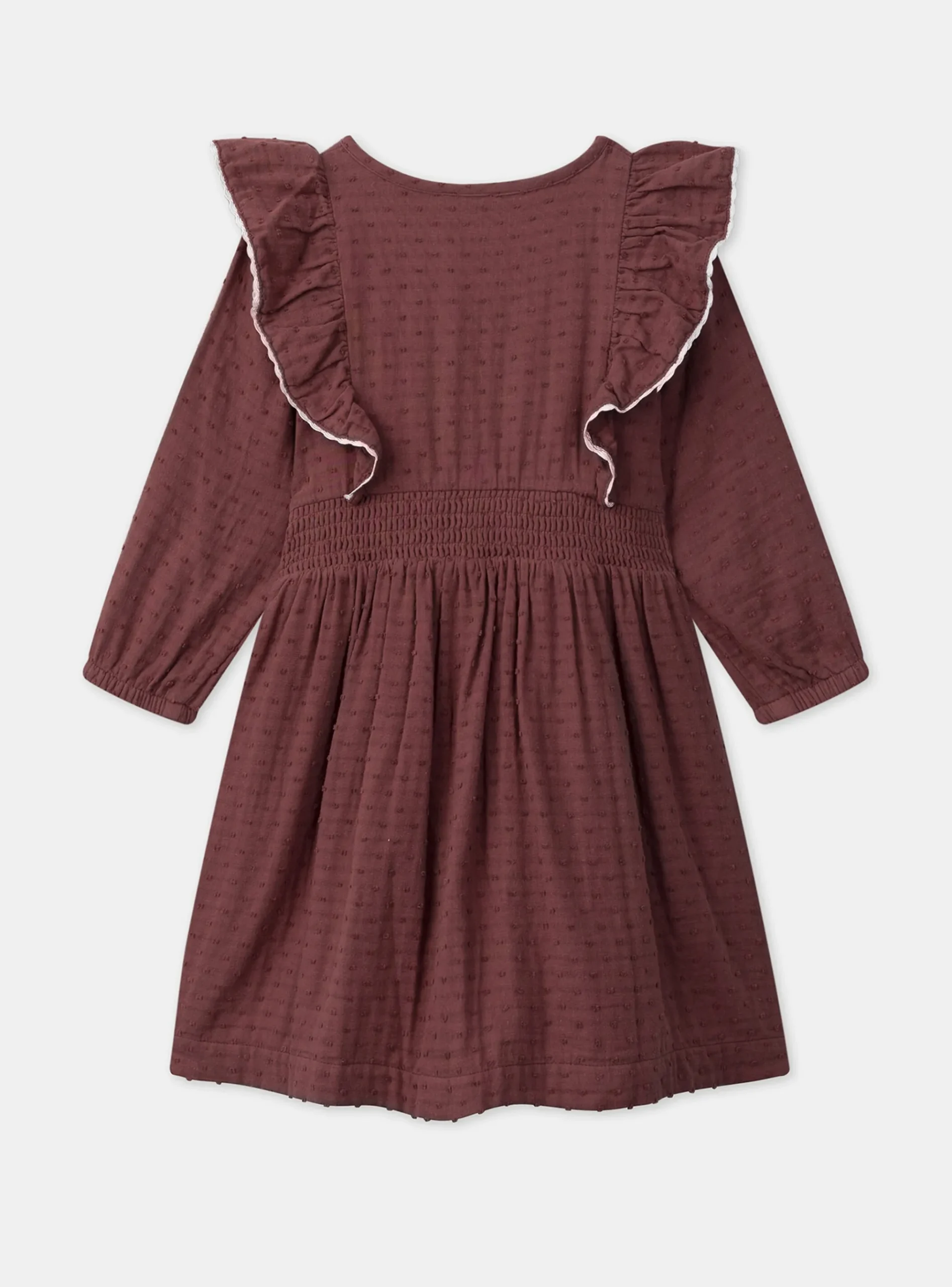 Sergent Major Robe & Combinaison-Robe gaze de coton brodée