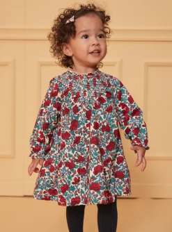 Sergent Major Robe-Robe imprim&eacute;e fleuri