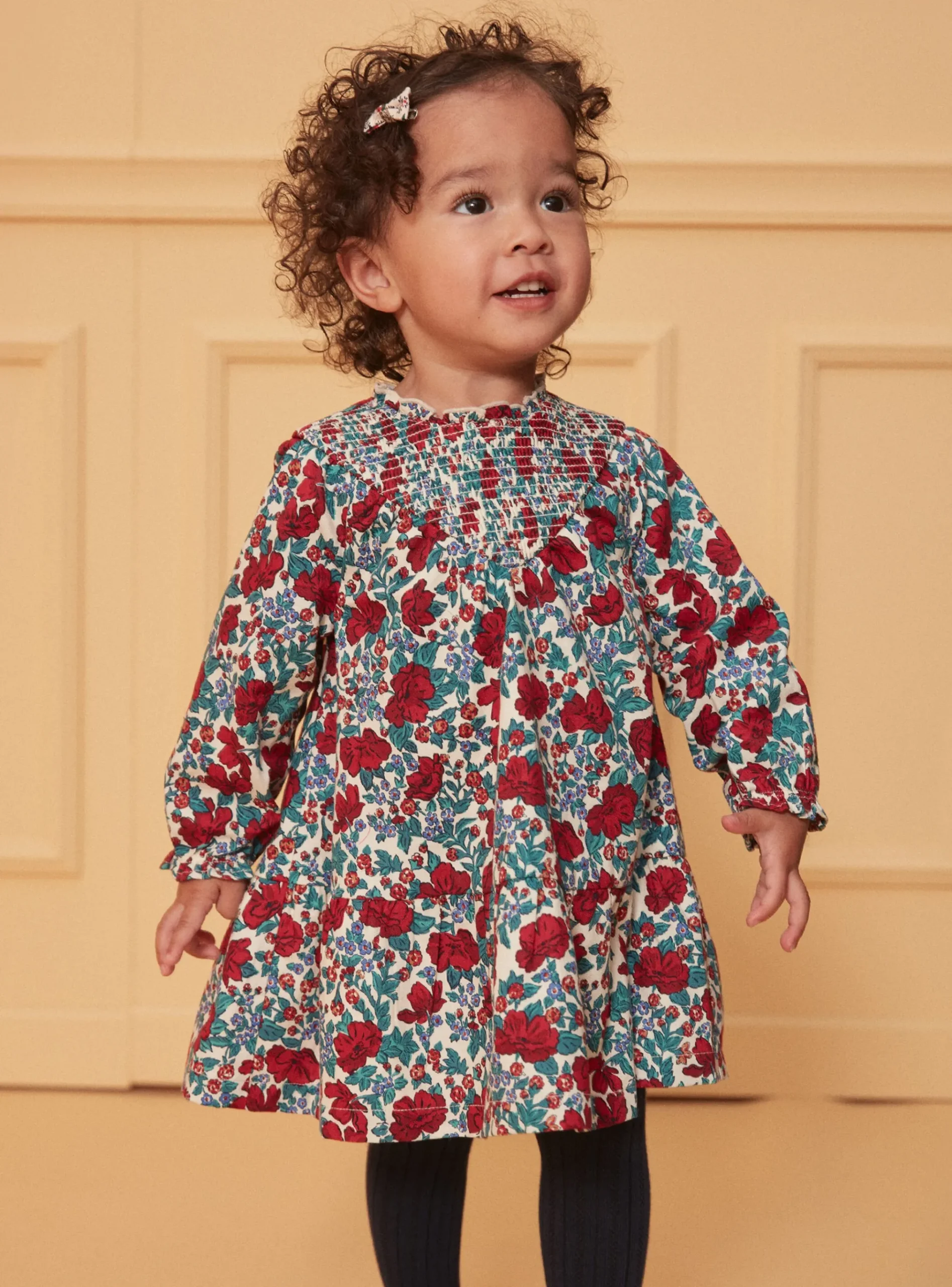 Sergent Major Robe-Robe imprimée fleuri