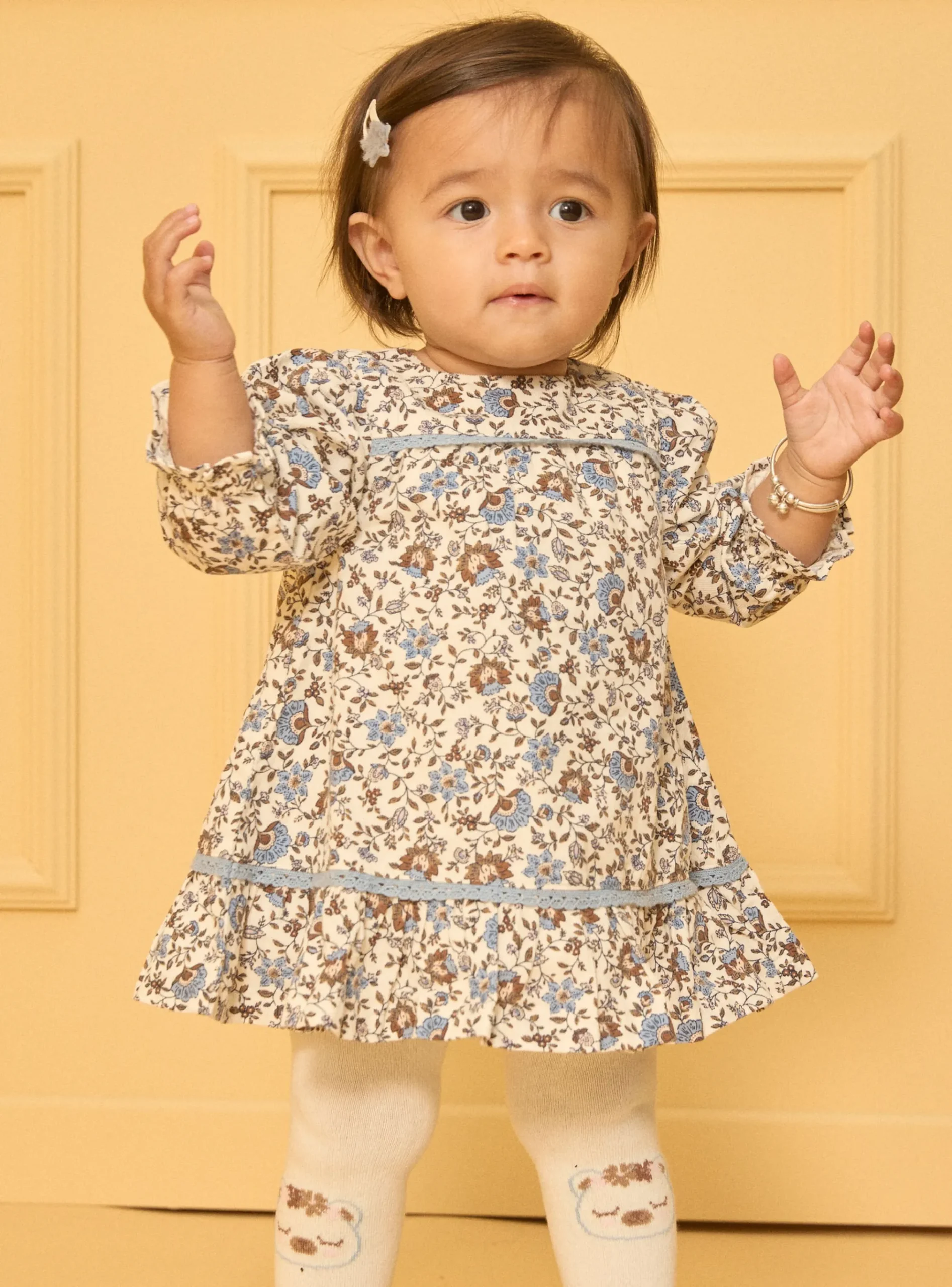 Sergent Major Robe-Robe imprimée fleuri
