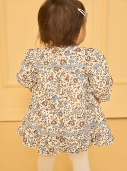 Sergent Major Robe-Robe imprim&eacute;e fleuri