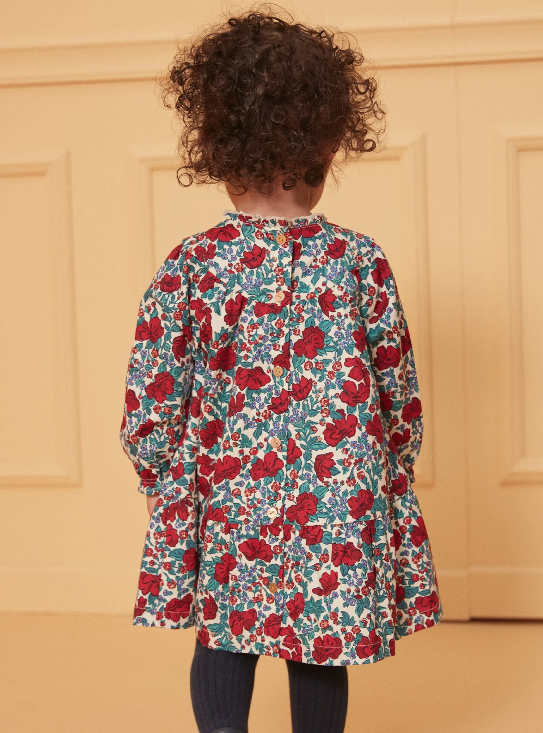 Sergent Major Robe-Robe imprimée fleuri