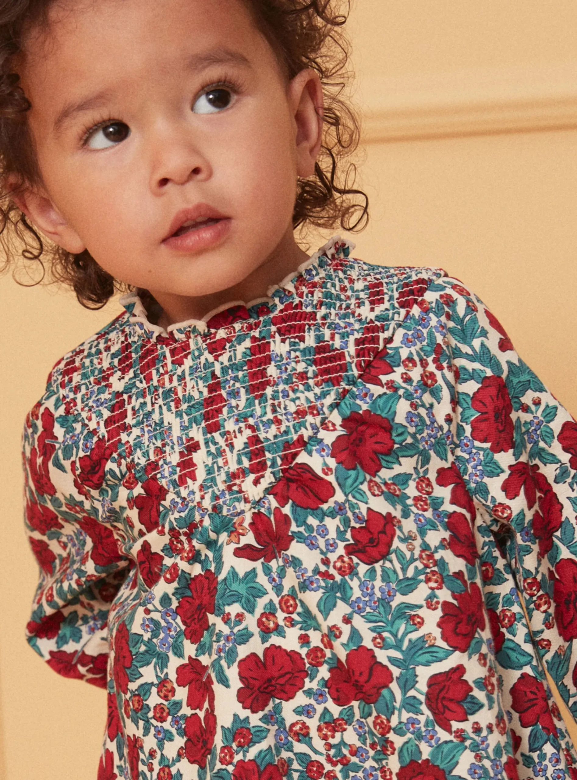 Sergent Major Robe-Robe imprimée fleuri