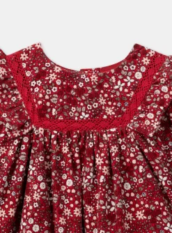 Sergent Major Robe-Robe imprimée fleuri