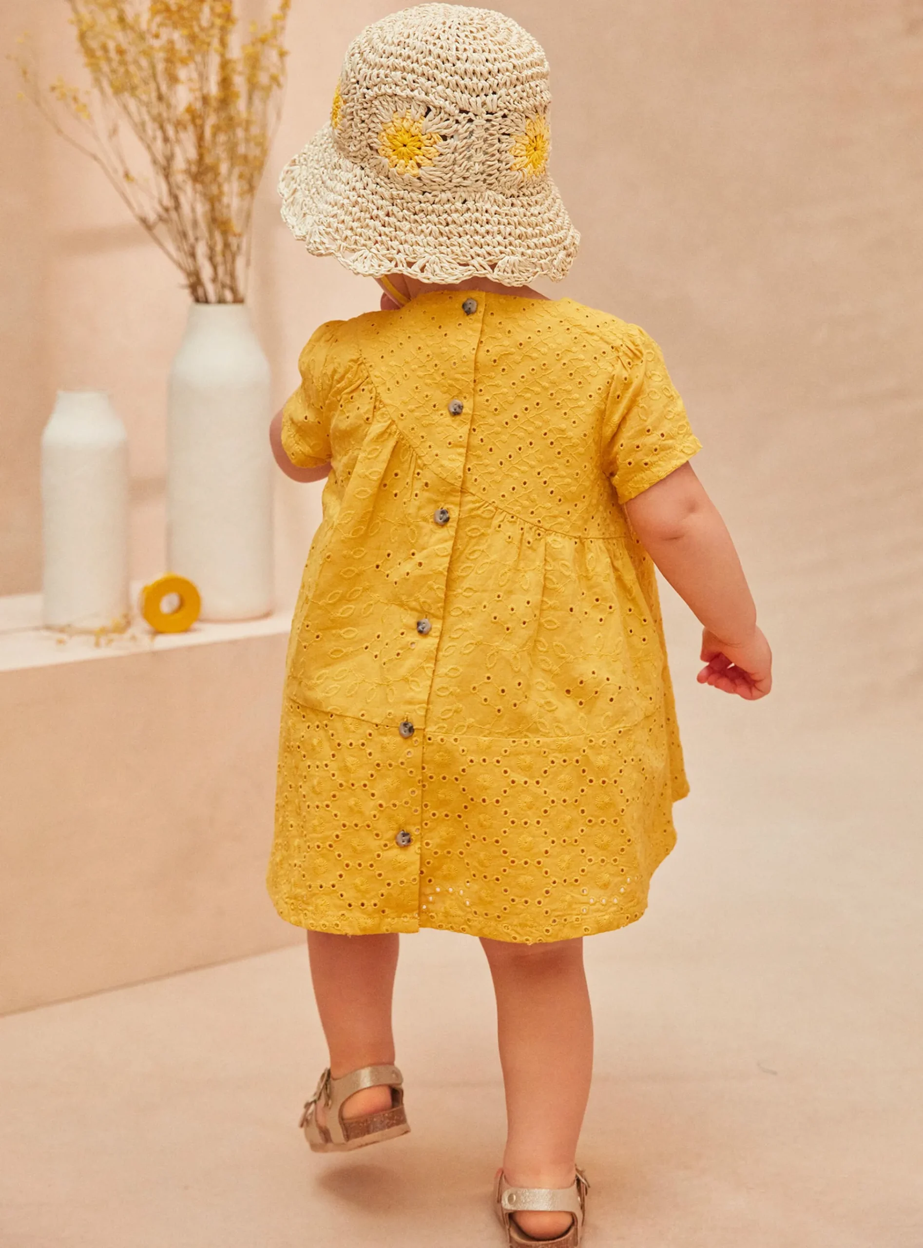 Sergent Major Robe-Robe Jaune
