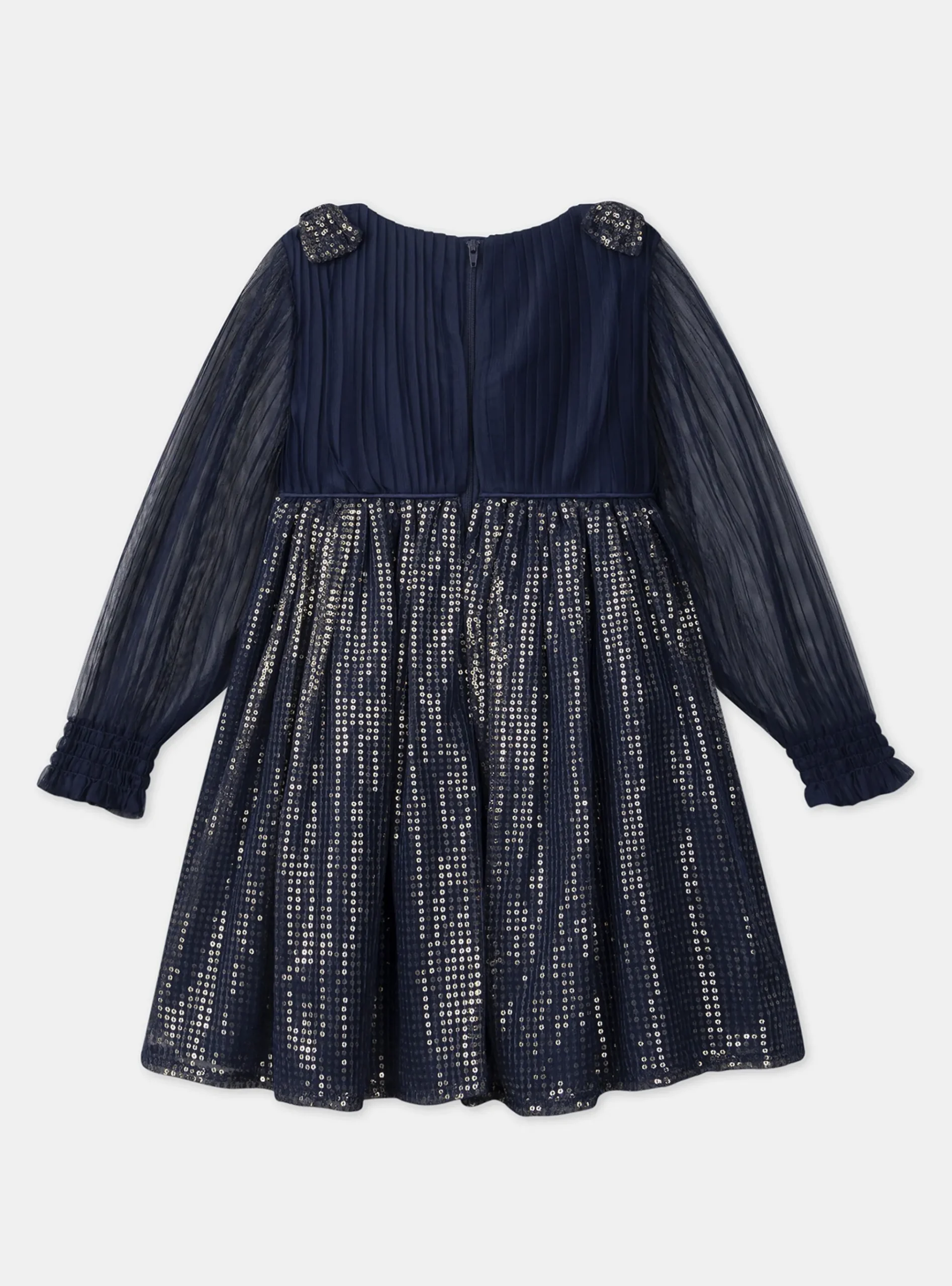 Sergent Major Robe & Combinaison-Robe marine à sequins dorés