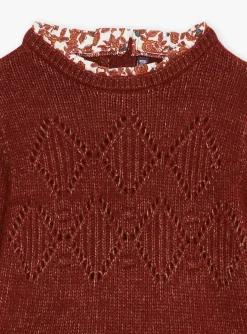 Sergent Major Robe & Combinaison-Robe marron effet 2-en-1