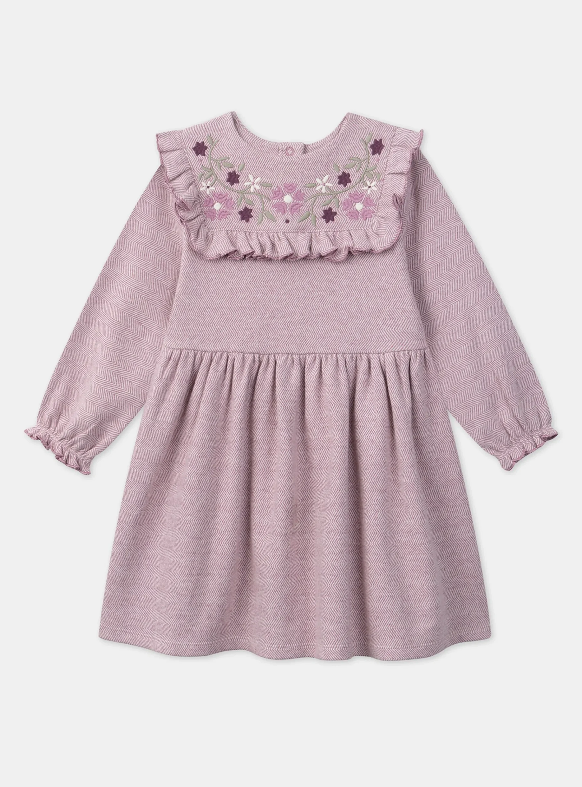 Sergent Major Robe & Combinaison-Robe parme brodée